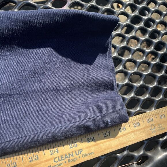 BROOKS BROTHERS Men’s Milano Twill Chino Navy Pants Size 35x28 - Picture 9 of 9